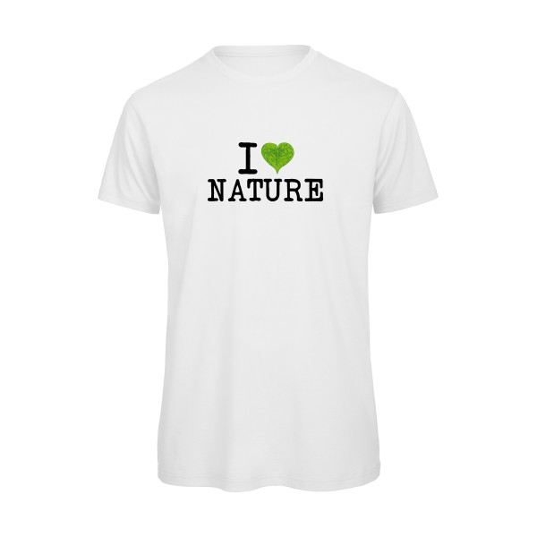 T-shirt bio Homme original sur le thème de l'écologie - Naturophile - 