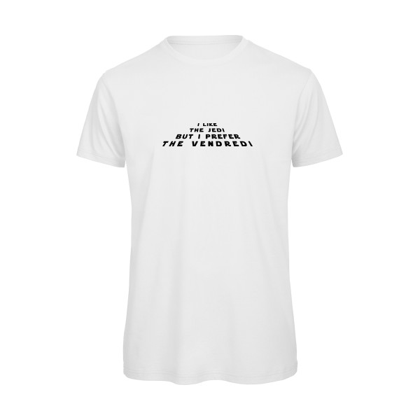 Jedi -T-shirt bio guerre des étoiles Homme -B&C - T Shirt organique -thème  star wars - 