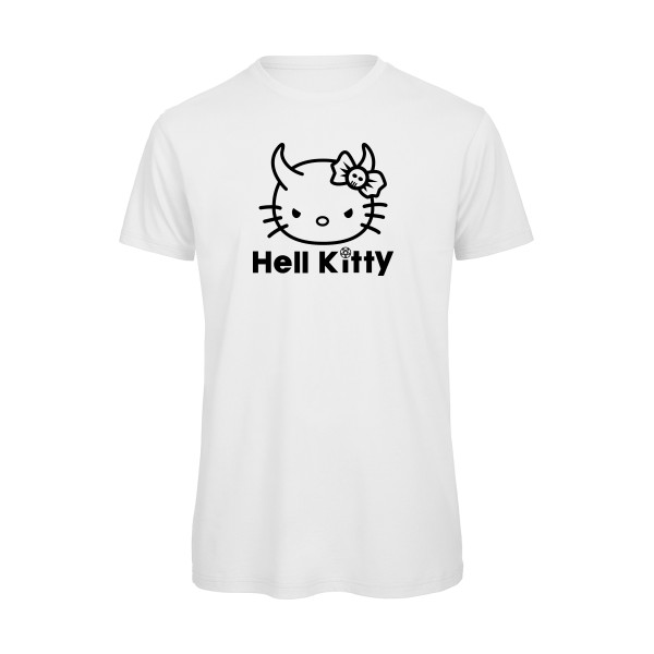 Hell Kitty - Tshirt rigolo-B&C - T Shirt organique