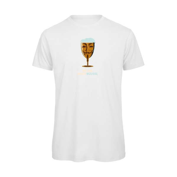 anonymous t shirt biere - anonymousse -B&C - T Shirt organique