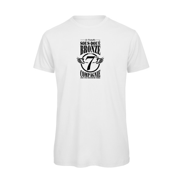 T-shirt bio - B&C - T Shirt organique - 7ème Compagnie Crew