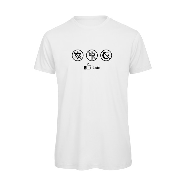 T-shirt bio geek original Homme  - Laïc - 