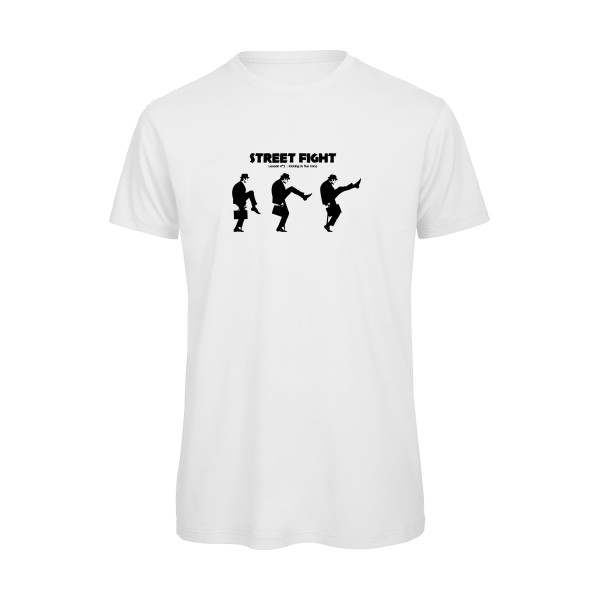 British Fight-T-shirt bio humoristique - B&C - T Shirt organique- Thème humour anglais - 