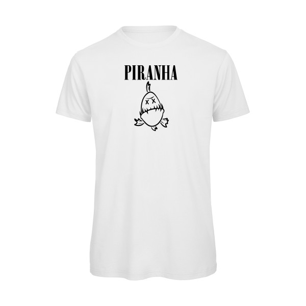 T-shirt bio original Homme  - Piranha - 
