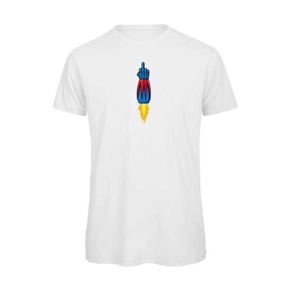 Fulguro Fuck ! - T-shirt bio Homme absurde- B&C - T Shirt organique - thème humour potache