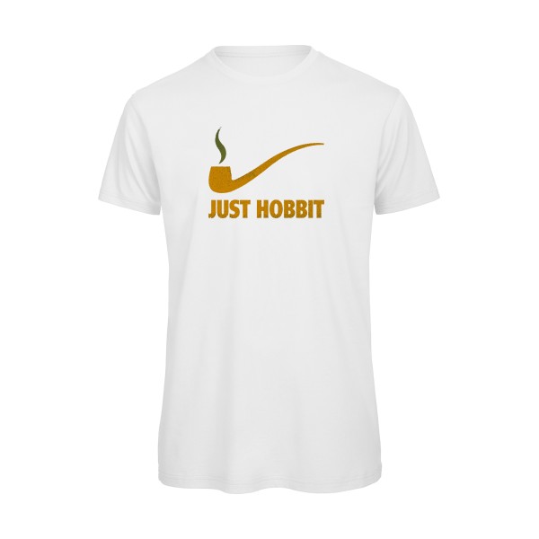 Just Hobbit - T-shirt bio seigneur des anneaux Homme - modèle B&C - T Shirt organique -thème cinema -