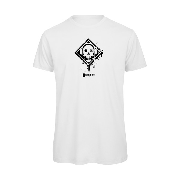 GAMERZ - T-shirt bio geek Homme - modèle B&C - T Shirt organique - thème original et inclassable -