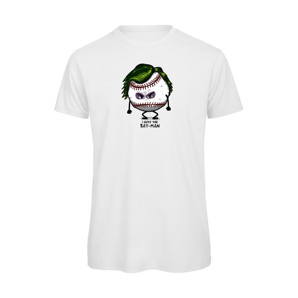 Je hais l'homme à la batte! - Tee shirt drole Geek- B&C - T Shirt organique