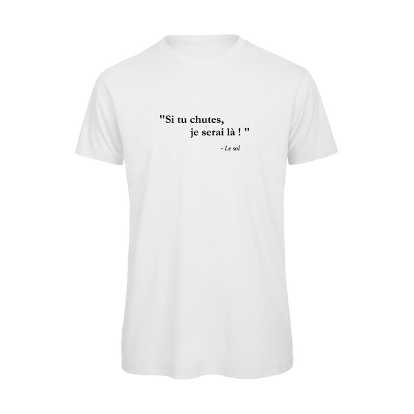 Bim! - T-shirt bio avec inscription -Homme -B&C - T Shirt organique - Thème humour absurde -