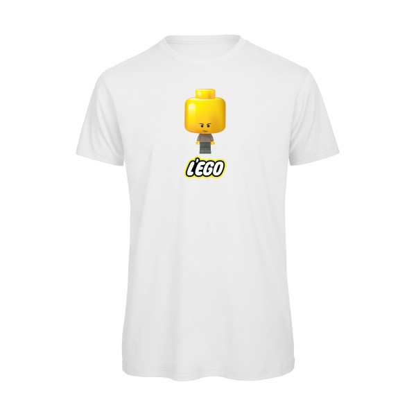L'EGO-T-shirt bio humoristique - B&C - T Shirt organique- Thème parodie -