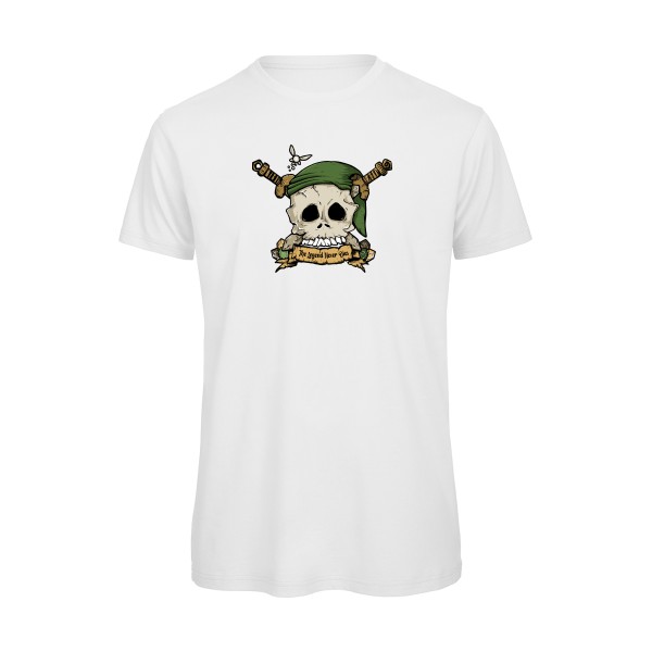 Zelda Skull T-shirt bio tete de mort -B&C - T Shirt organique