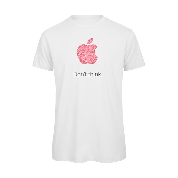 Lobotomie - T-shirt bio parodie marque Homme  -B&C - T Shirt organique - Thème original et parodie -