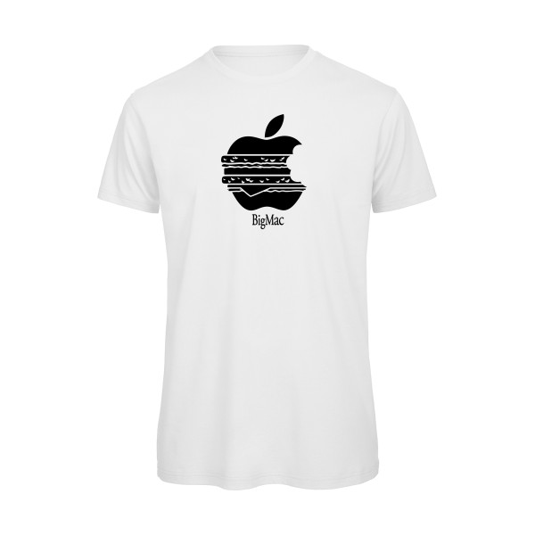 BigMac -T-shirt bio Geek- Homme -B&C - T Shirt organique -thème  parodie - 