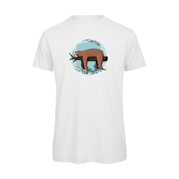 Home sleep home - T- shirt animaux- B&C - T Shirt organique