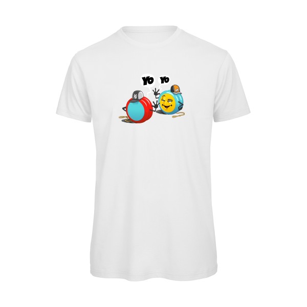 Yo Yo -T-shirt bio Geek Homme -B&C - T Shirt organique -thème  Geek -
