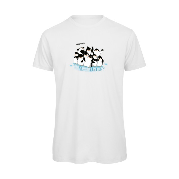 F**king humans ! - T-shirt bio ecolo  - modèle B&C - T Shirt organique -thème original -