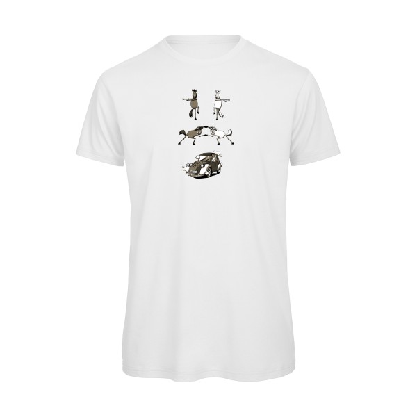 Fusion -T-shirt bio 2 cv -B&C - T Shirt organique -thème automobile -