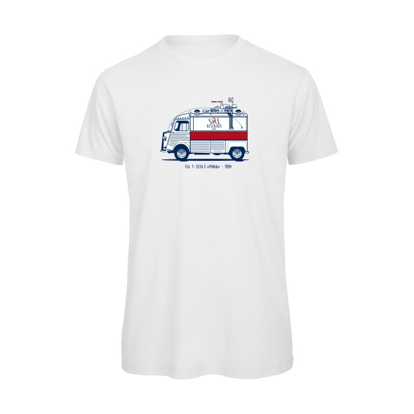 SOS REVENANTS -T-shirt bio rigolo Homme -B&C - T Shirt organique -thème  cinéma et films - 
