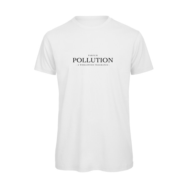 T-shirt bio original Homme  - Parfum POLLUTION - 