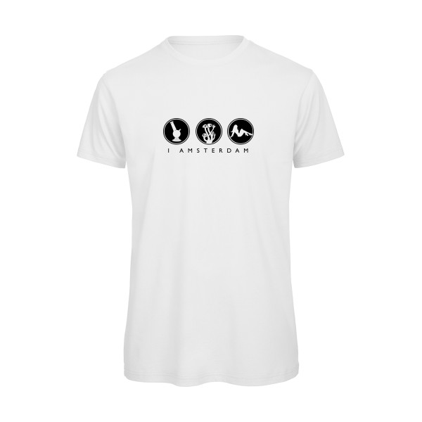  T-shirt bio original Homme  - IAMSTERDAM - 