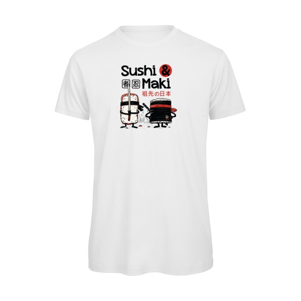 Sushi et Maki-B&C - T Shirt organique - T-shirts et sweats originaux -