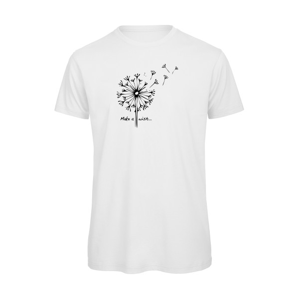 Make a wish-t shirt original - modèle B&C - T Shirt organique -