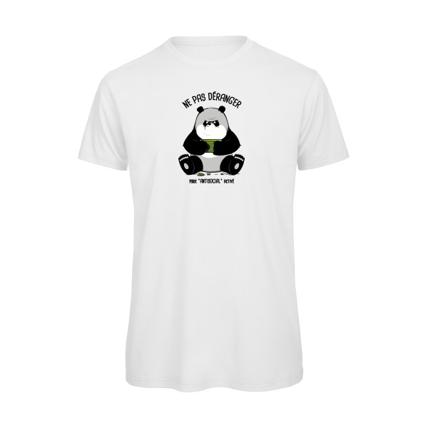 Ne pas déranger-T shirt animaux rigolo - B&C - T Shirt organique -