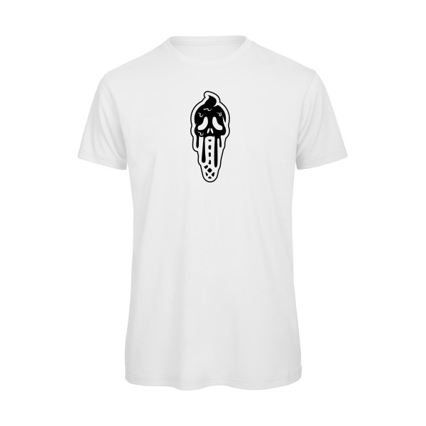 Ice Scream -T-shirt bio parodie - Homme -B&C - T Shirt organique -thème cinema  - 