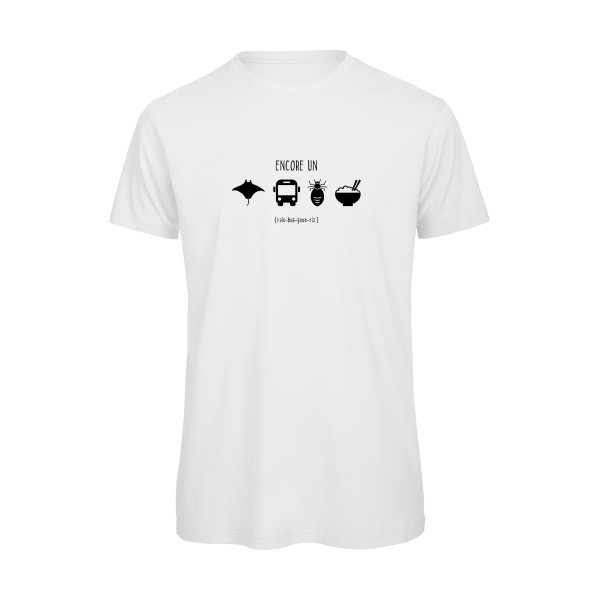 REBUS- T shirt rigolo- modèle B&C - T Shirt organique - 