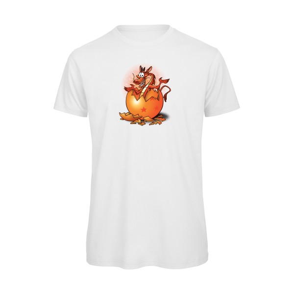 Dragon surprise - modèle B&C - T Shirt organique - Thème t shirt enfant -
