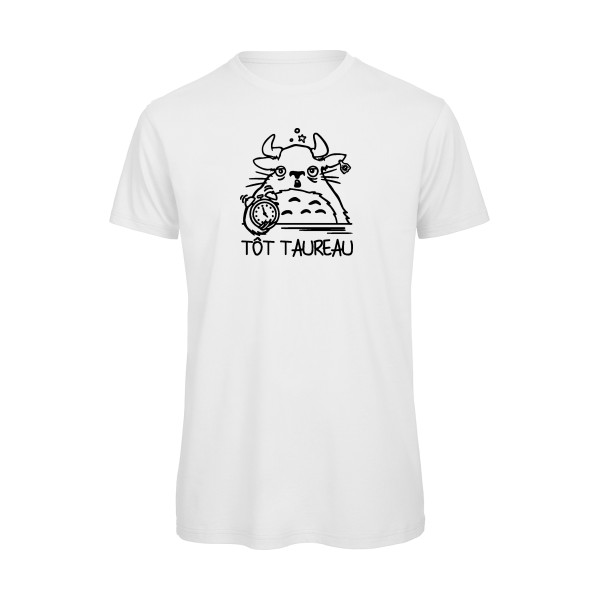 Tot Taureau - Tee shirt rigolo - modèle B&C - T Shirt organique -Homme -