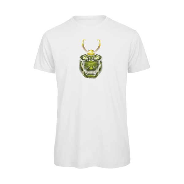 Alligator smile - T-shirt bio animaux -B&C - T Shirt organique