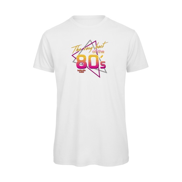 80s -T-shirt bio original vintage - B&C - T Shirt organique - thème vintage -