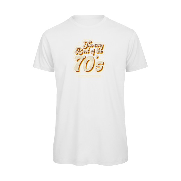 70s - T-shirt bio original -B&C - T Shirt organique - thème année 70 -