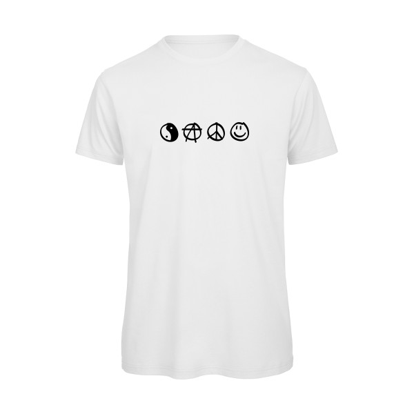 circles power- Tshirt geek - B&C - T Shirt organique
