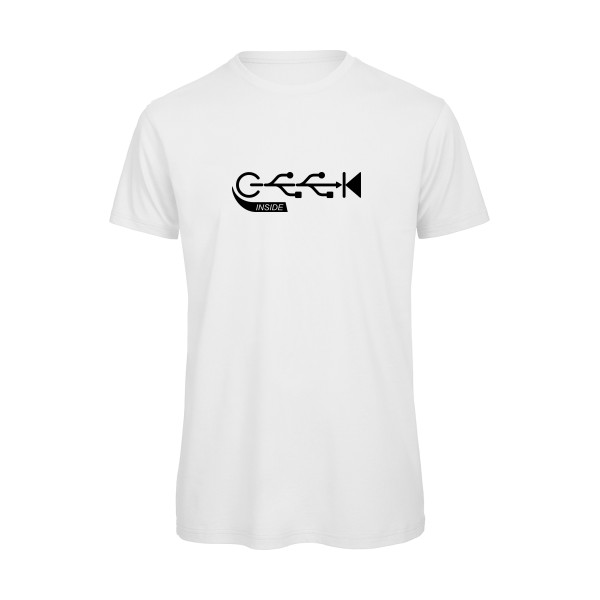 T-shirt bio Homme geek - Geek inside - 