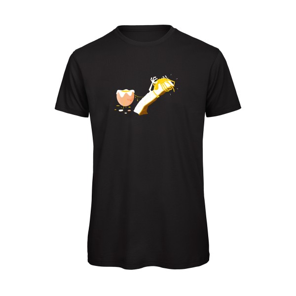 Facehugger'eggs - T-shirt bio Homme imprimé- B&C - T Shirt organique - thème inclassable et imprimé -