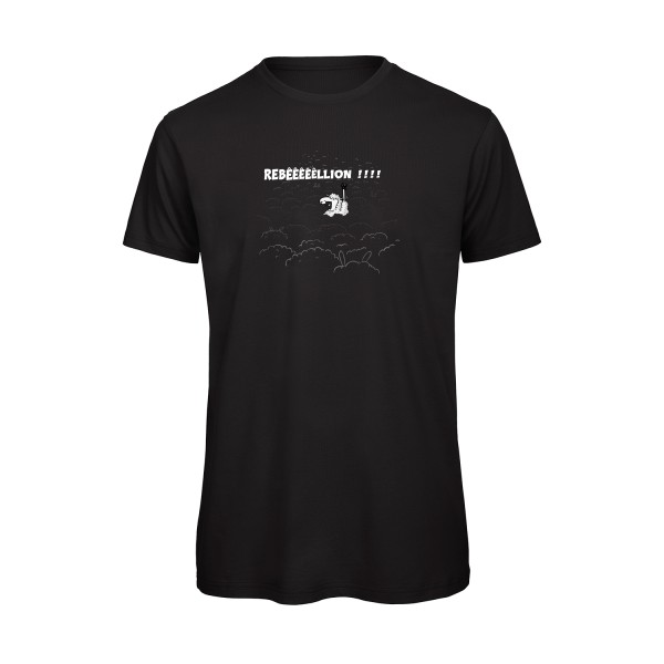 Rebeeeellion - T-shirt bio Homme - Thème animaux et dessin -B&C - T Shirt organique-