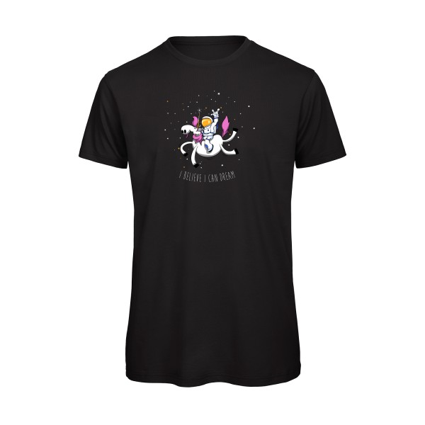 T-shirt bio - B&C - T Shirt organique - Space Rodéo Licorne