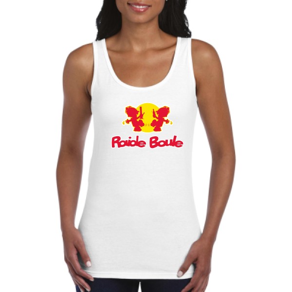 RaideBoule - Tee shirt parodie Femme -Gildan - Ladies Softstyle Tank Top