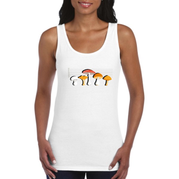The Forest Suspects-T shirt fun -Gildan - Ladies Softstyle Tank Top