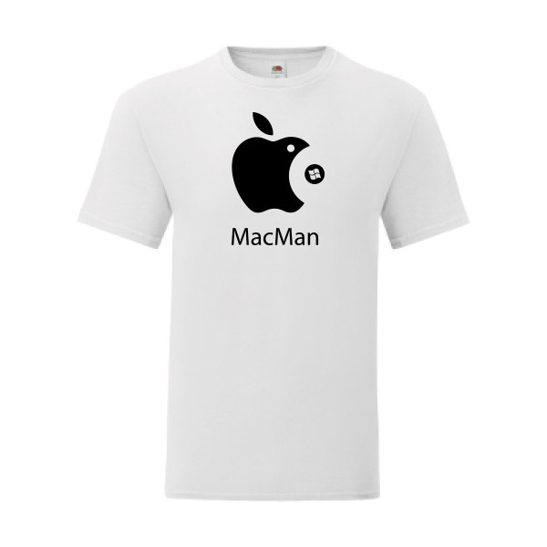 T shirt Homme  - Fruit of the loom (Iconic T 150 gr/m2 - coupe Fit) - MacMan