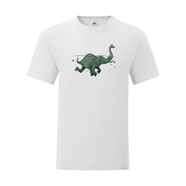 T shirt Homme  - Fruit of the loom (Iconic T 150 gr/m2 - coupe Fit) - Loch Ness Attraction