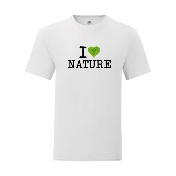 T shirt Homme  - Fruit of the loom (Iconic T 150 gr/m2 - coupe Fit) - Naturophile