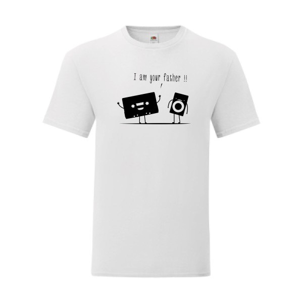 T shirt Homme  - Fruit of the loom (Iconic T 150 gr/m2 - coupe Fit) - I m your father