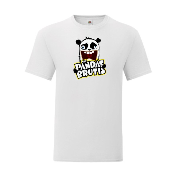 T shirt Homme  - Fruit of the loom (Iconic T 150 gr/m2 - coupe Fit) - The Magical Mystery Pandas Brutis