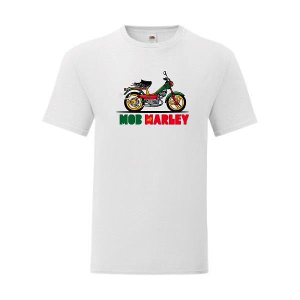 T shirt Homme  - Fruit of the loom (Iconic T 150 gr/m2 - coupe Fit) - Mob Marley