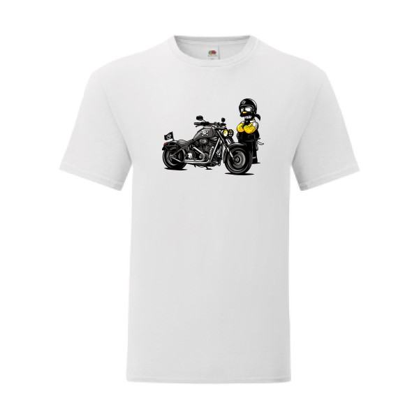 T shirt Homme  - Fruit of the loom (Iconic T 150 gr/m2 - coupe Fit) - Sim-SONS OF ANARCHY