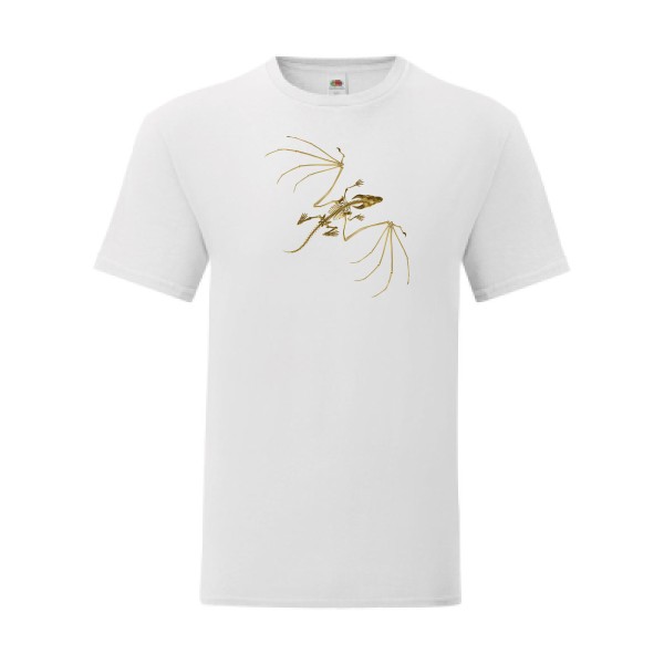 T shirt Homme  - Fruit of the loom (Iconic T 150 gr/m2 - coupe Fit) - Dragon fossile