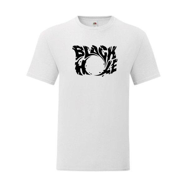 T shirt Homme  - Fruit of the loom (Iconic T 150 gr/m2 - coupe Fit) - Black hole